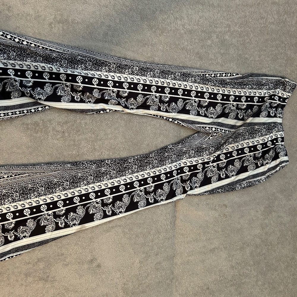Petite vintage 90s print leggings